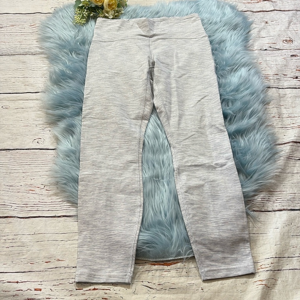 Lululemon Train Times 7/8 Full On Luxtreme Leggings Wee Are From Space Ice Grey